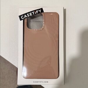 Casetify Brown iPhone 15 Pro Max Case
